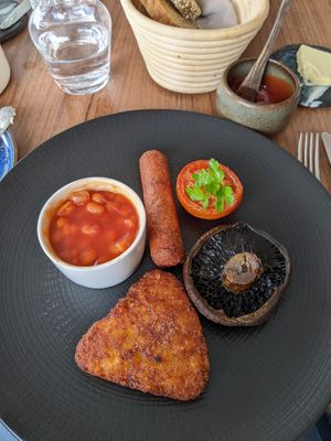 Full english breakfast  at Torlinnhe Guest House in Fort William