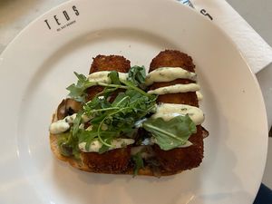 The shroom croquettes   at TEDS - Jordaan in Amsterdam