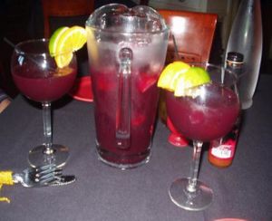Sangria at Spats Cafe and Speakeasy in State College
