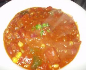 Vegetarian Chili at Spats Cafe and Speakeasy in State College