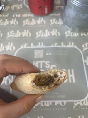 Vegan rissol   at Galripo in Peso Da Regua