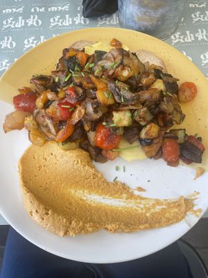 Vegan toast  at Galripo in Peso Da Regua