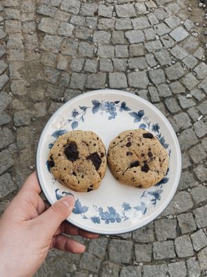 Vegan Chocolate Chips Cookie at Paleo Coffee in Ayvalik