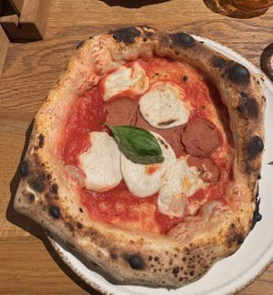 Vegan Salami #Veganuary at 60 seconds to Napoli in Berlin