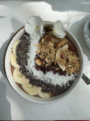 Cocoa bowl  #Veganuary at Duni's Hoppers in Dikwella