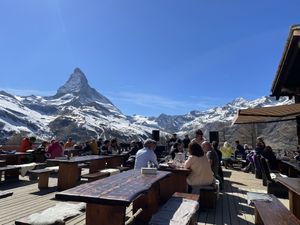   at Bergrestaurant Alphitta in Zermatt