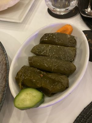 Stuffed Vine Leaves  at Trio in Kalkan