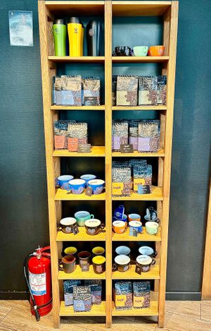 Available wares  at Tucano Coffee in Bucharest