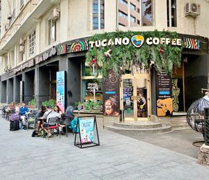 The venue at Tucano Coffee in Bucharest