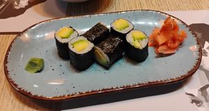 Hosomaki Avocado at Japanos Athenaeum in Bucharest