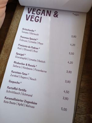 Auszug der Karte ab 17 Uhr   at Stachelschwein in Dortmund