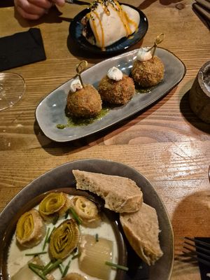 Pilzkroketten at Stachelschwein in Dortmund