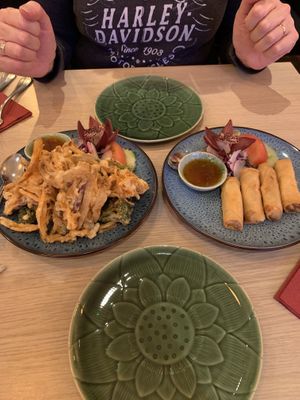 Tempura   at Gratitude in Edinburgh