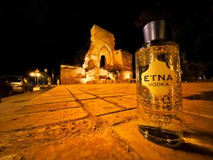 Etna vodka  at Mandrake  in Mazara Del Vallo