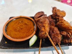 Satay! at Red Apple 红苹果素食 - Tampines in East Singapore