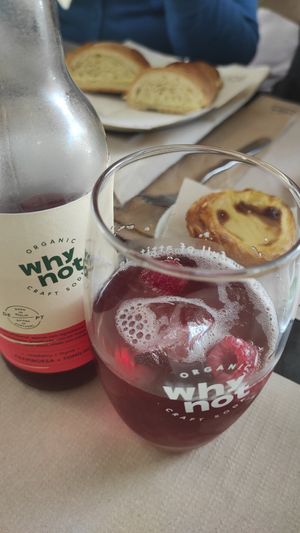 Pastel de nata vegan e why not ... at Cajual Vegan Foodsters in Loule