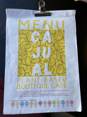   at Cajual Vegan Foodsters in Loule