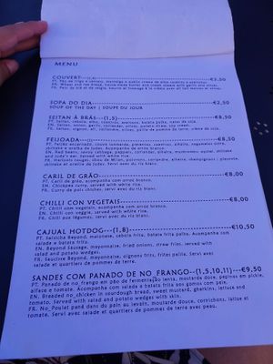   at Cajual Vegan Foodsters in Loule