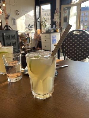 Fresh citronade at Soleil Vert in Le Havre