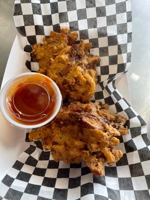 Chef Kenny’s fried chicken  at Araujo's Plant Powered - Ghost Kitchen in Las Vegas