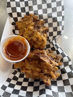 Chef Kenny’s  fried chicken   at Araujo's Plant Powered - Ghost Kitchen in Las Vegas