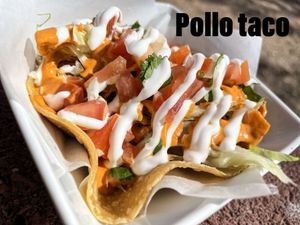 Pollo taco  at Araujo's Plant Powered - Ghost Kitchen in Las Vegas