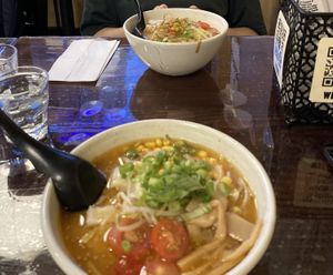Miso ramen   at Ryujin in New York City
