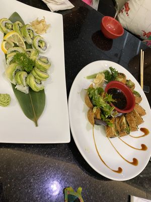 Amazing rolls and amazing sauce!  at Beluga Bar in Hamilton