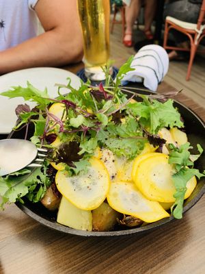  Smoked potato hash at Little Saint in Healdsburg