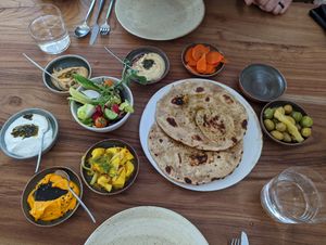 Beginning of the Early Summer Menu at Little Saint in Healdsburg