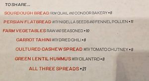 To share at Little Saint in Healdsburg