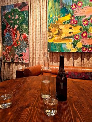 Inside at Little Saint in Healdsburg