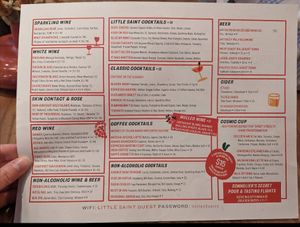  at Little Saint in Healdsburg