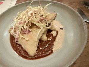 Valentines special menu item   at Little Saint in Healdsburg