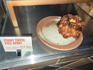 From case next to coffee bar  at Little Saint in Healdsburg