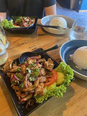 Laab Planted!! Richtig authentisch und gut  at Eat at Thai in Mohlin