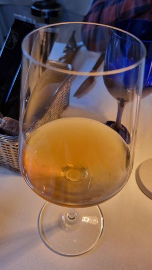 Natural moscato at La Vista in Varenna