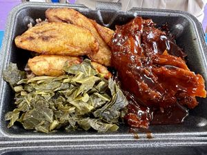 BBQ Vegan Chicken Lunchbox  at Tamarind Island Grille in Huntsville