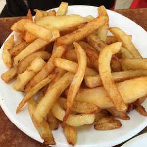 fries (chips)  at Abu Dhabi Hummus Bar in Beer Sheva