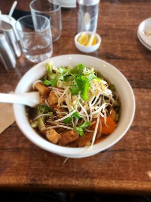 Tofu pho at Pho Viet Street Food in Wellington