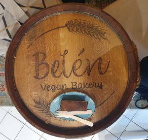 Tiramisu Brownie at Belén Vegan Bakery in Wellington