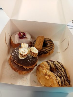 Got the Tuesday 4 for $24 deal!!! at Belén Vegan Bakery in Wellington