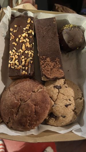 All gluten-free and deliciouss  at Belén Vegan Bakery in Wellington