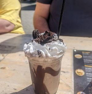 Specials Oreo milkshake at The Little Vegan Food Place - Kiosk in Ramsgate