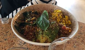 Breakfast bowl  at Flow Yoga & Food in Delft