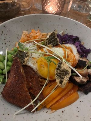 (vegetarian) at Flow Yoga & Food in Delft