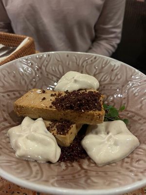 (vegetarian parfait) at Flow Yoga & Food in Delft