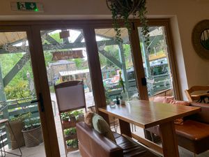indoors at Wild Cafe in Marsden