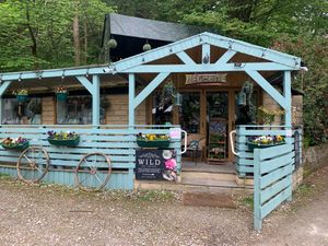 entrance at Wild Cafe in Marsden