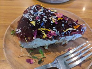 Cheesecake 🥰 at Wild Cafe in Marsden